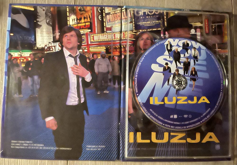 film na płycie DVD Iluzja 2013 r.