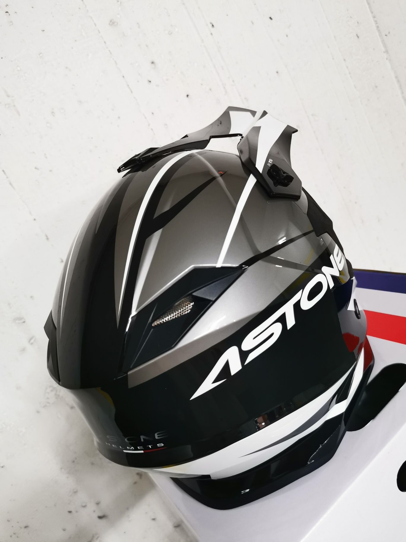 Capacete Cross / Enduro Astone MX800 ( L ) ( NOVO )