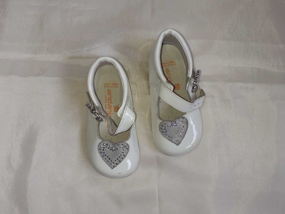 Фирменная обувь для малышки. Кожа. Стелька 11-11,5, 11,5-12 см