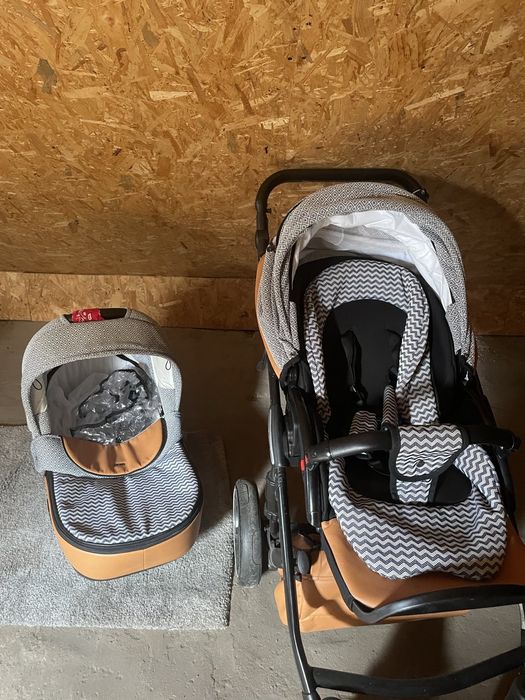 Wózek dziecięcy Anex Sport Śliczny kolor , Gondola + Spacerowka