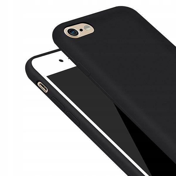 Etui Silikonowe Matowe Plecki Do Motorola Moto E30 / E40 / E20S Czarne