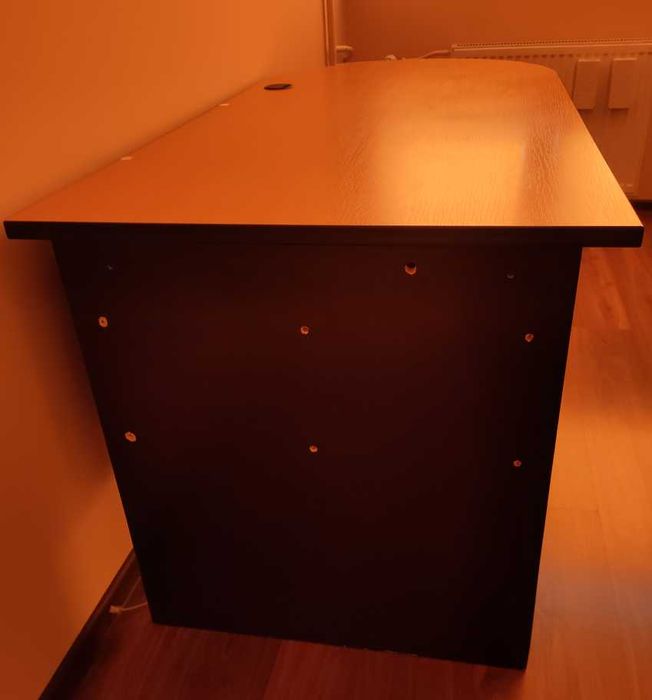 Biurko duże półokrągłe 160cm x 78,8cm x 75,8cm