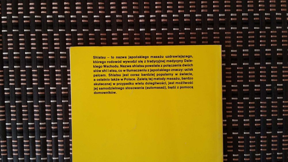 Uzdrawiający masaż japoński Shiatsu - Paweł Sokołow