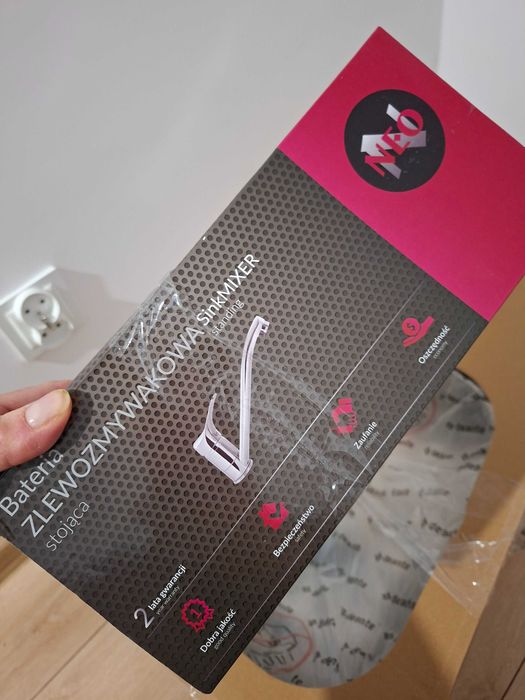 Zlew Deante + syfon + bateria