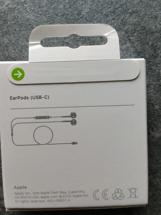 Sluchawki Apple Ear Pods USB C iphone