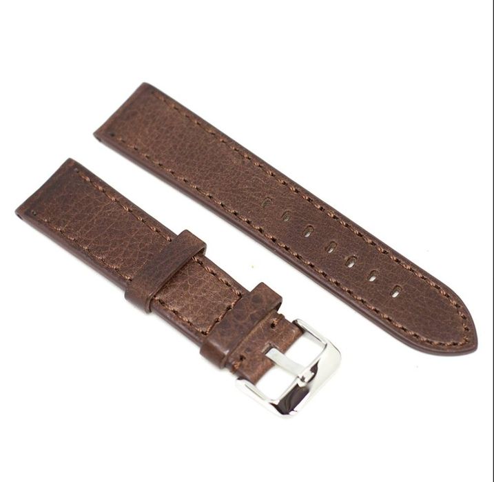 Ремешки «ROMIKS»  кожа, брутальные, мужские, для часов.