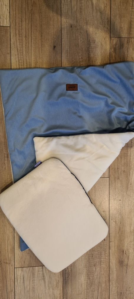 Jukki- velvet jeans zestaw do gondoli/łóżeczka
