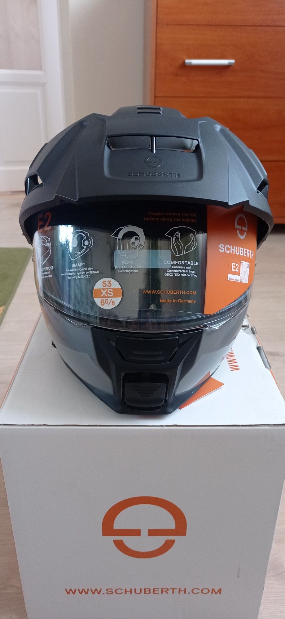 Kask szczękowy Schuberth E2 rozm.XS