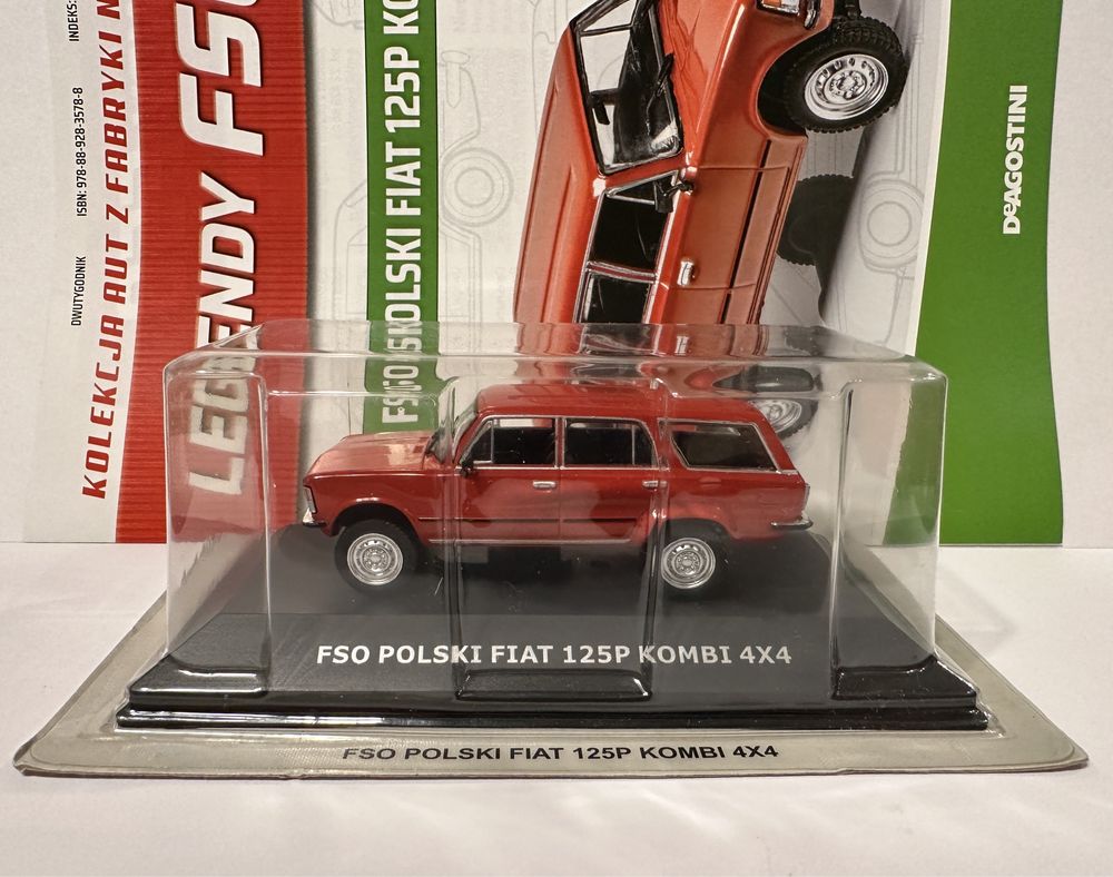 Fiat 125p 4x4 1:43 Legendy FSO DeAgostini