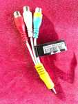 Samsung Kabel Jack 3,5mm stereo CINCH x3 5cm