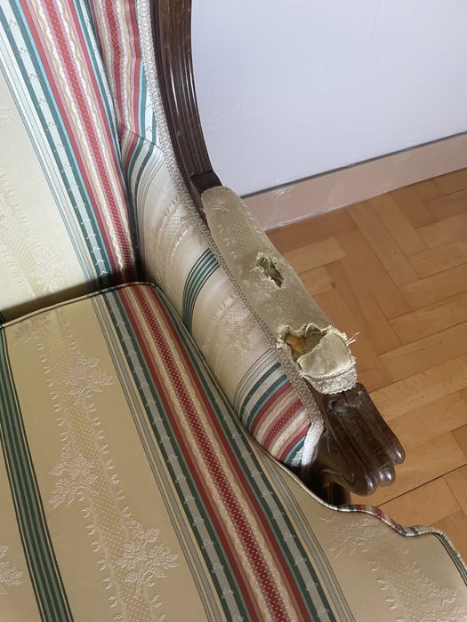 Sofa 3-osobowa w stylu ludwikowskim