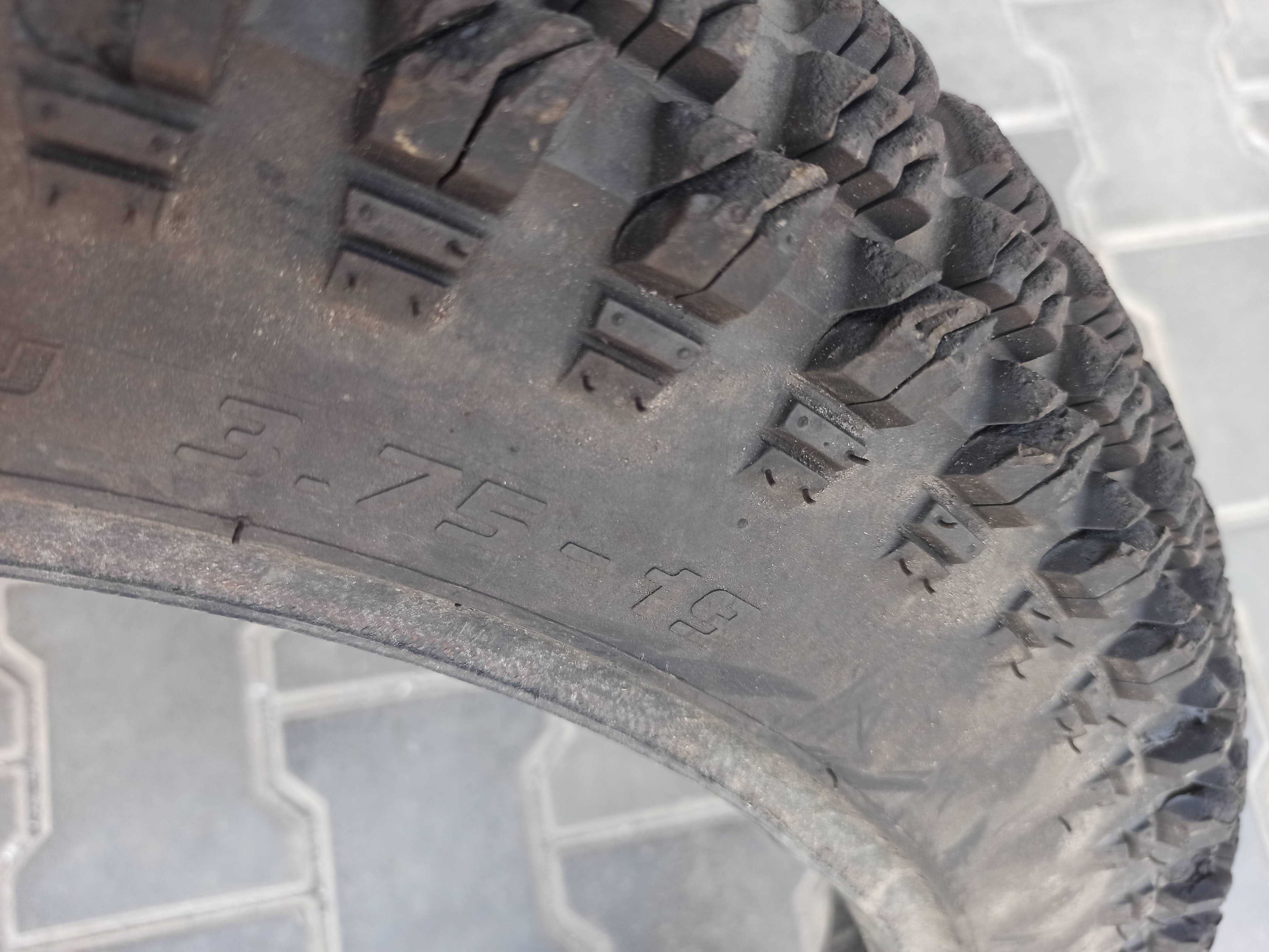 Акція , Скат 3.75-19 ANLAS Турція Tubeless з вирваними кубіками