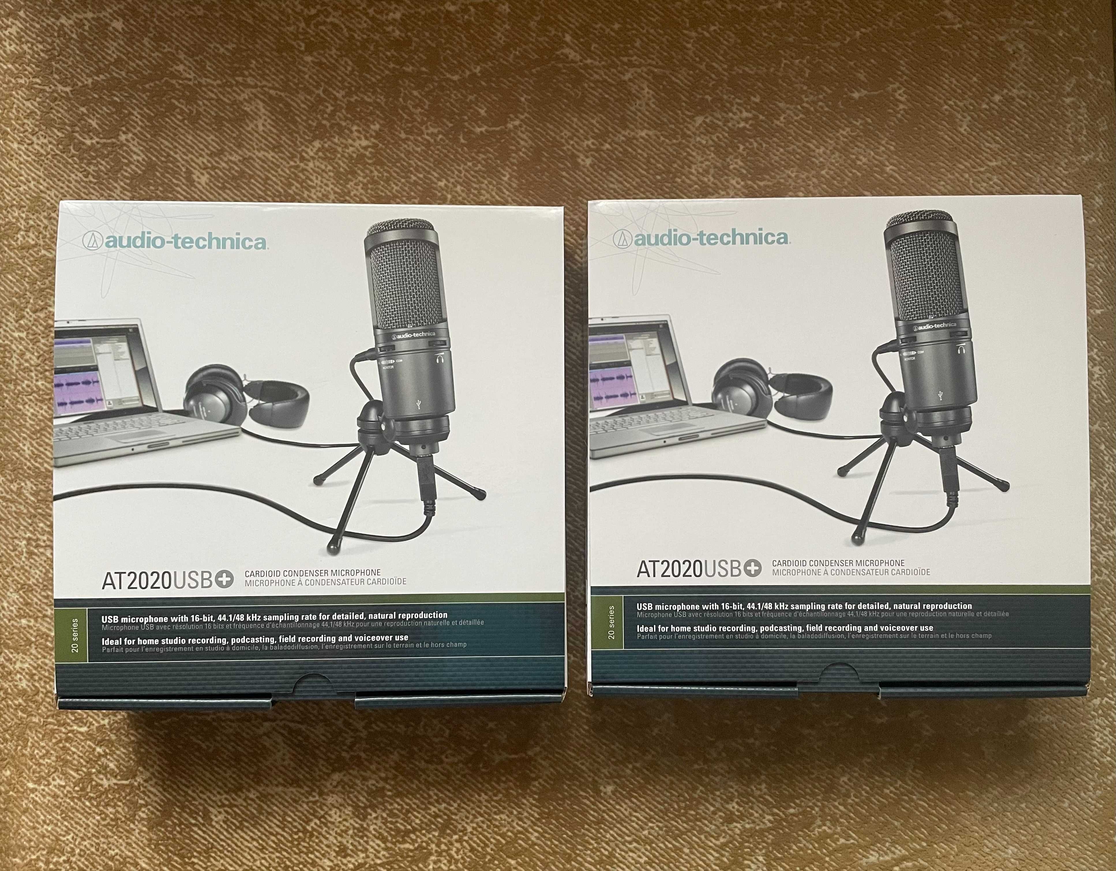 Микрофоны Audio-Technica AT2020 USB+