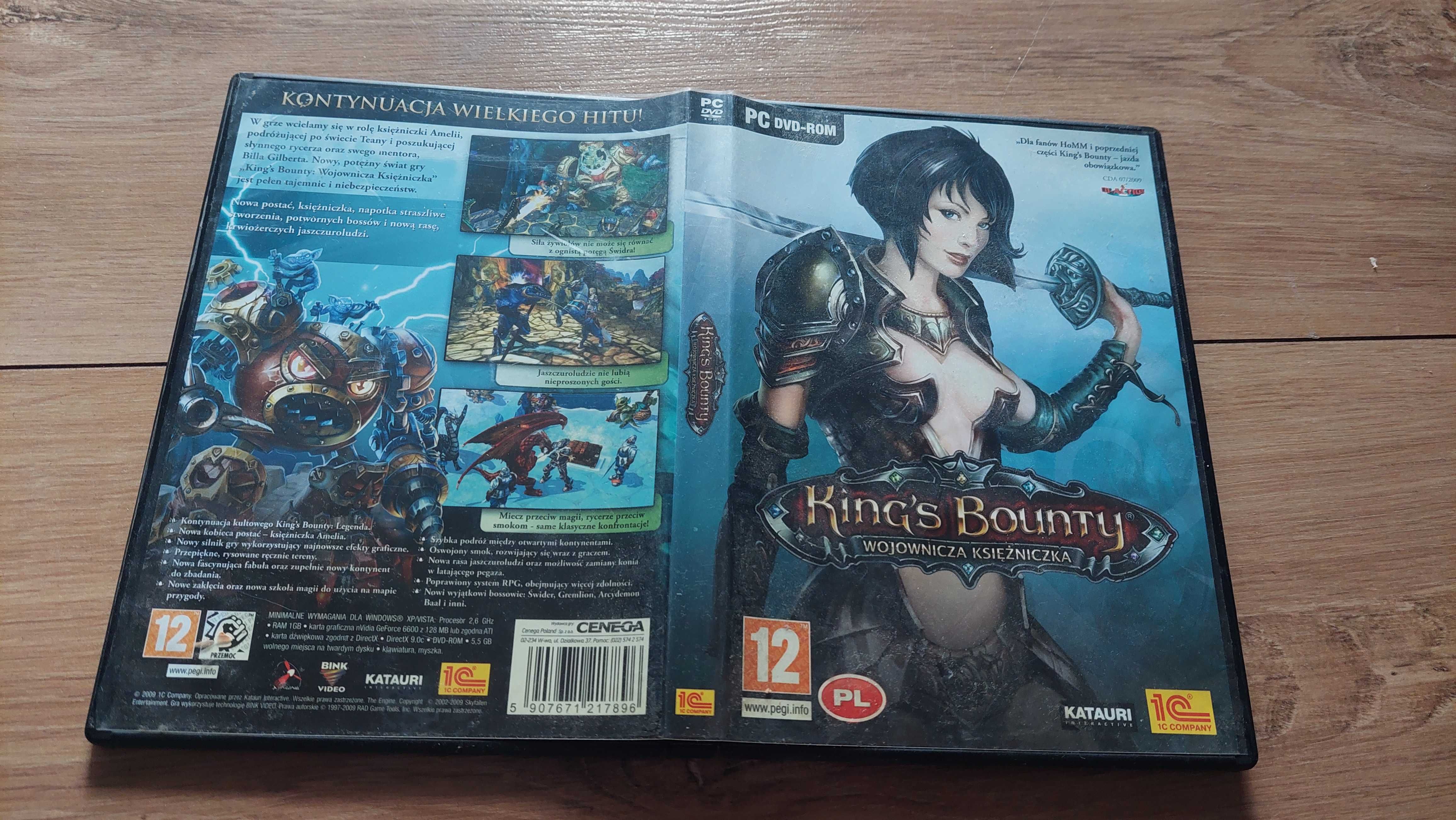 gra na PC King's Bounty Wojownicza księżniczka