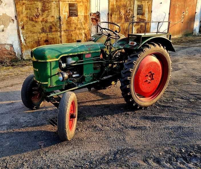 Ciągnik traktor DEUTZ F2L612/5-HK 1956r I właściciel sprawny stab b.d.