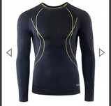 Bielizna Bluza Hi-Tec Ikar Top black-lime punch/r.M