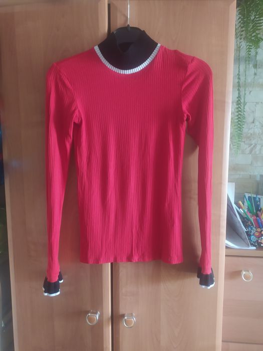 Golf półgolf elastyczny sweter 36 S Zara