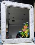Espelho com moldura mármore Arte Déco