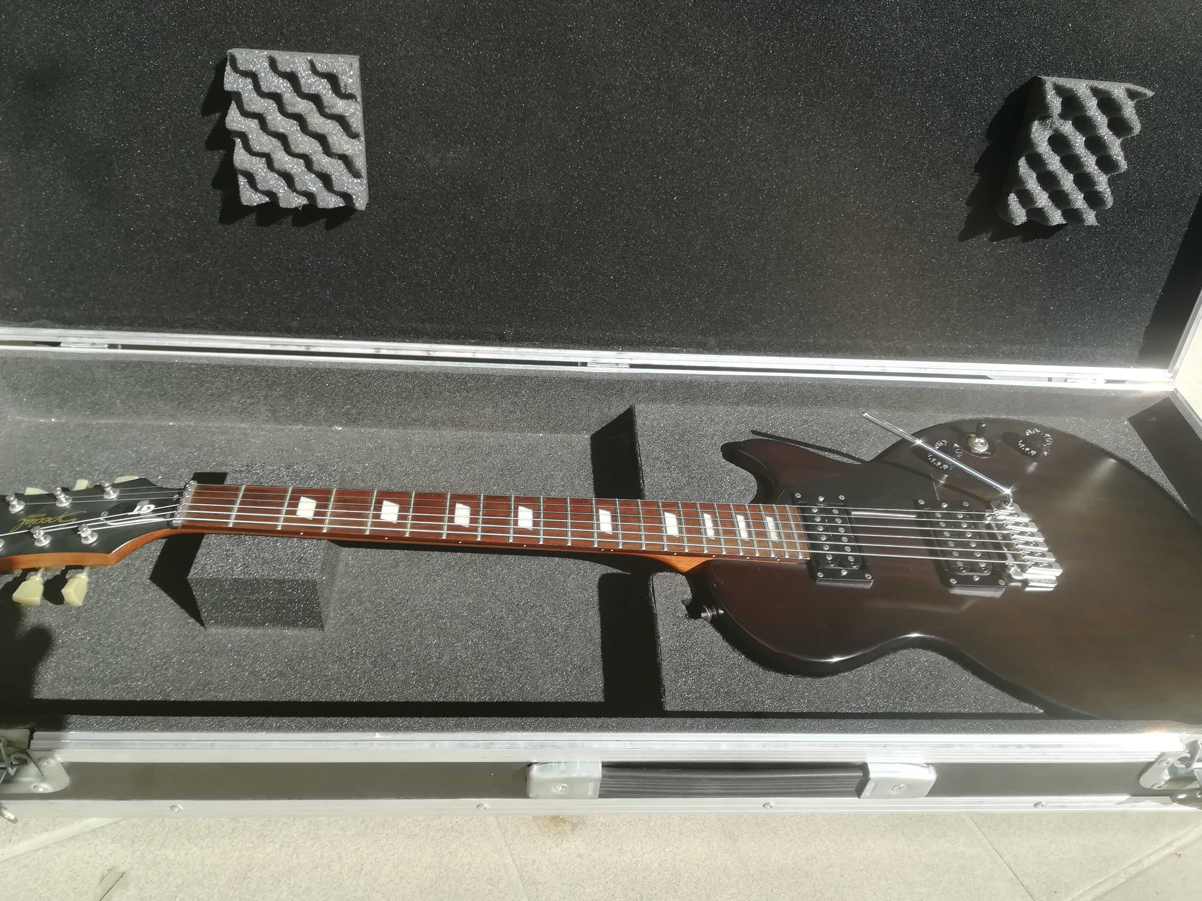 Flight case na gitarę Gibson Les Paul lotniczy twardy futerał!