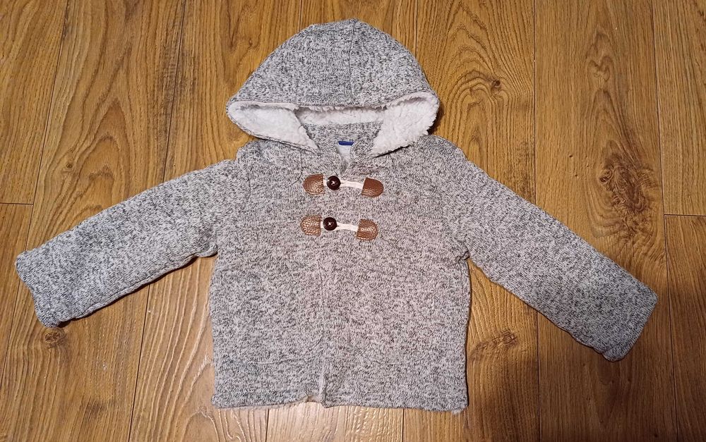 Bluza kurtka miś nowa bez metek 74/ 80 Lupilu