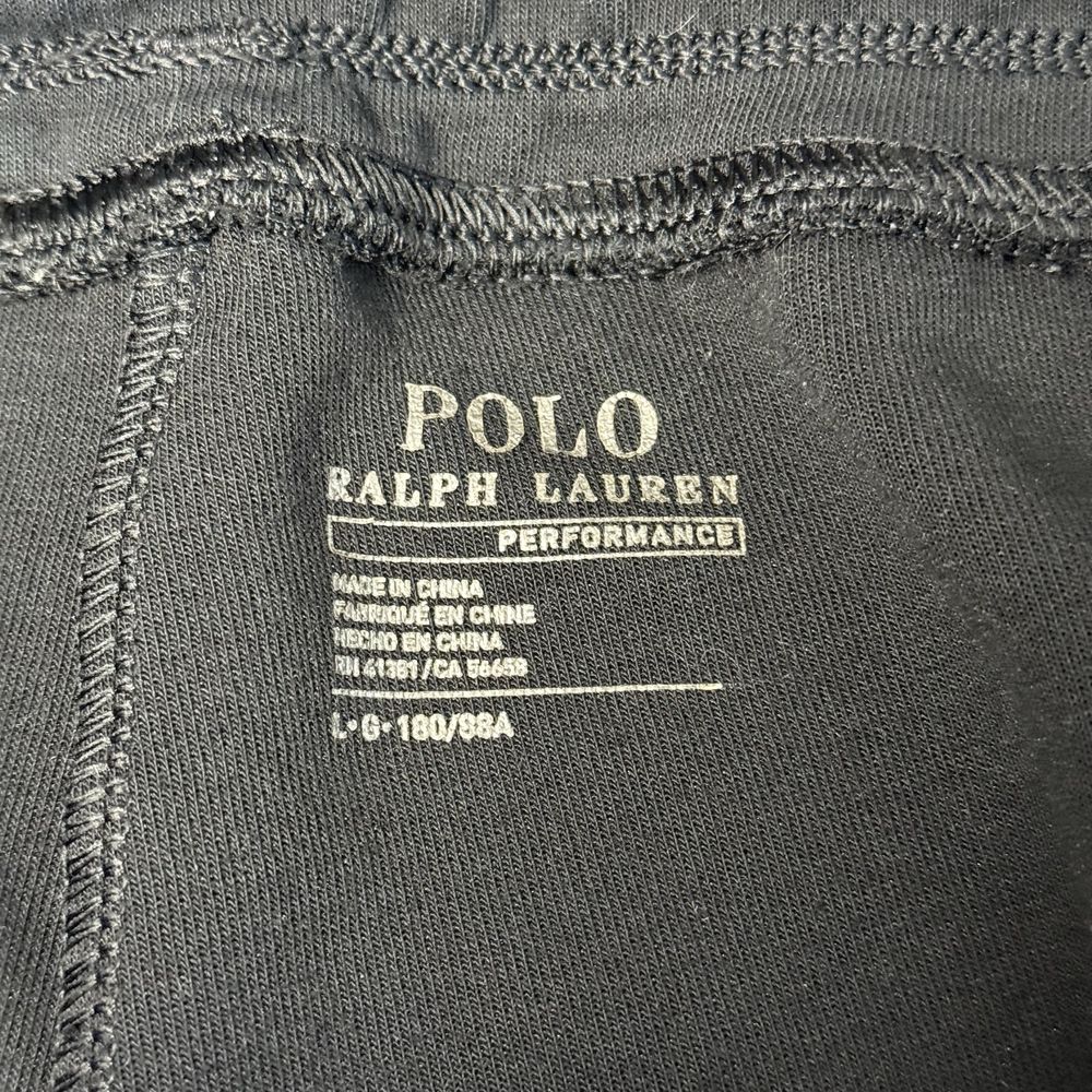 Шорти чорні polo ralph lauren вишитий логотип