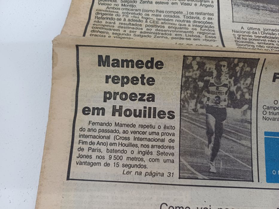 Lote 4 jornais: FERNANDO MAMEDE