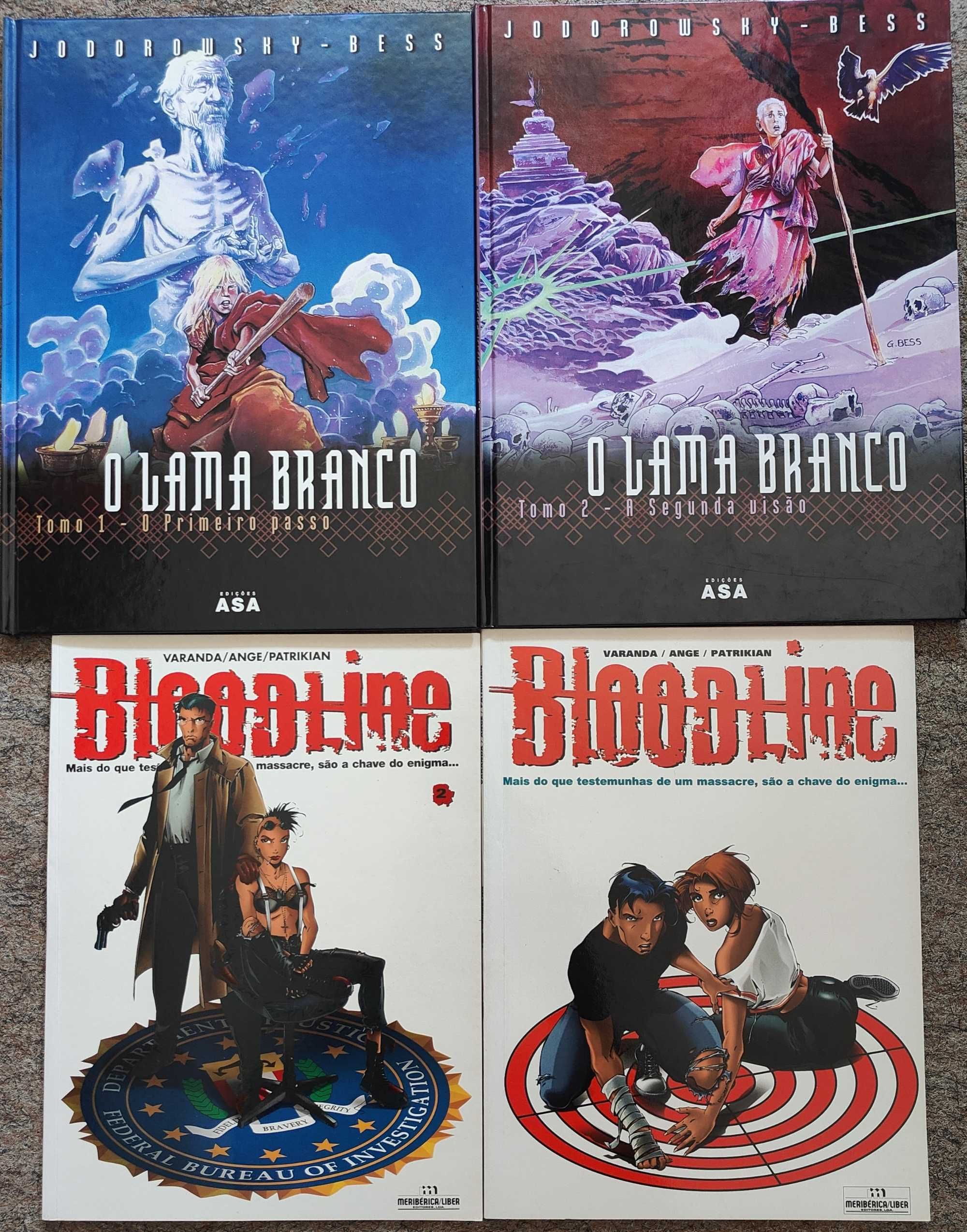 Álbuns de BD editada em Portugal – 7 livros - Lote 5