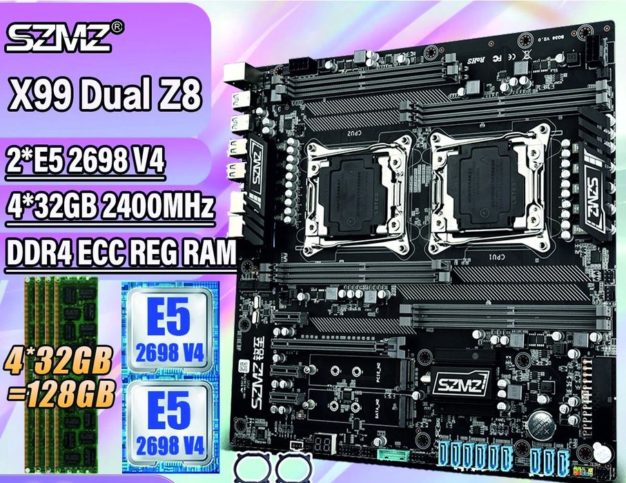 Робоча станція,  ігровий ПК, процесор Е5 2698V4