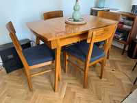 Bilea, vintage stół z krzesłami