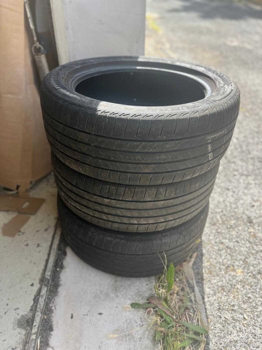 Conjunto QUATRO pneus BRIDGESTONE TURANZA T005 235/50 R18 101H BomPiso