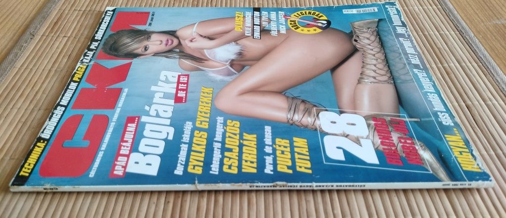 Magazyn CKM edycja węgierska styczeń 2004 Marta Raczkowska