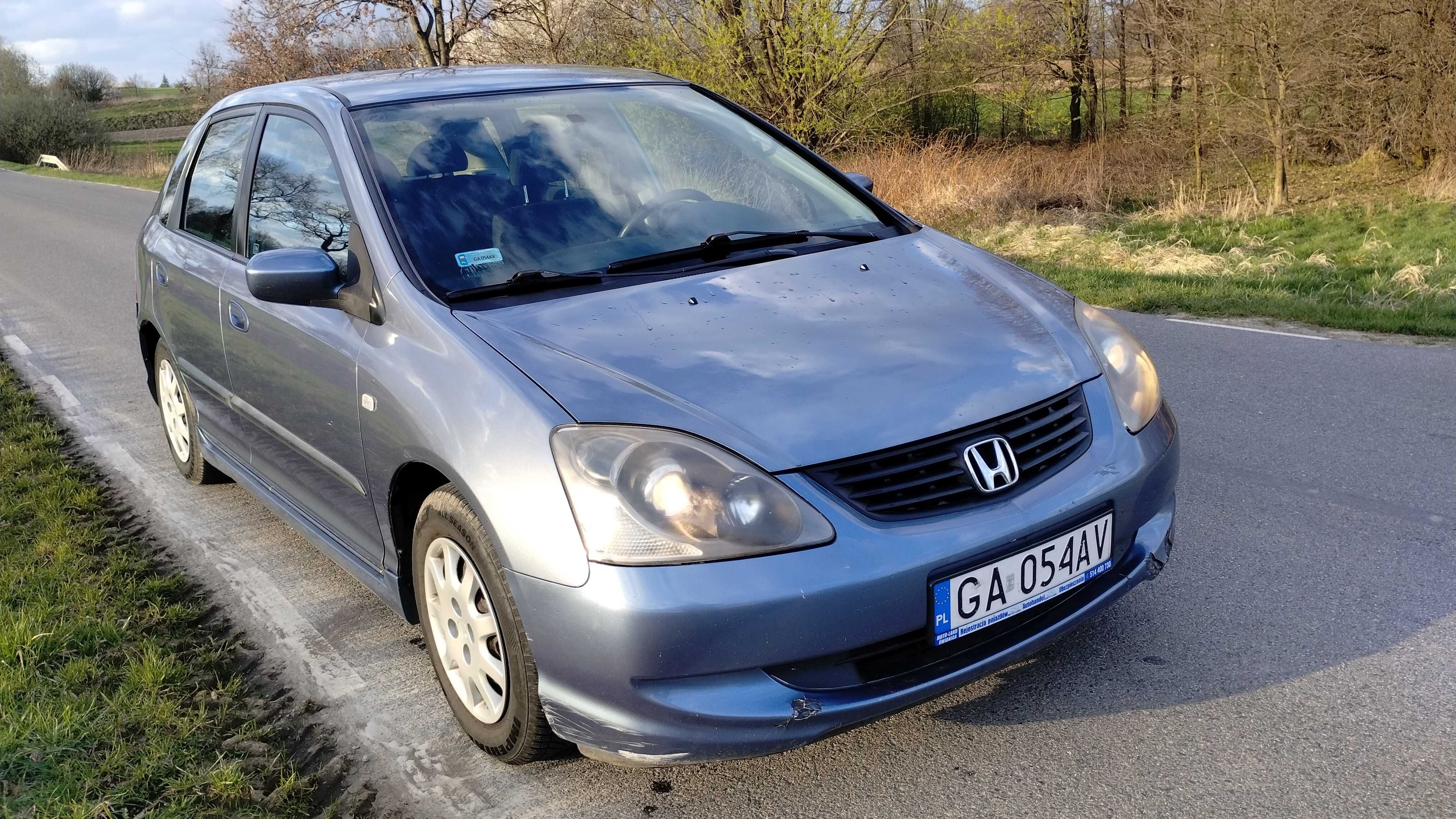 Honda Civic 1.4 benzyna 90km 2004r