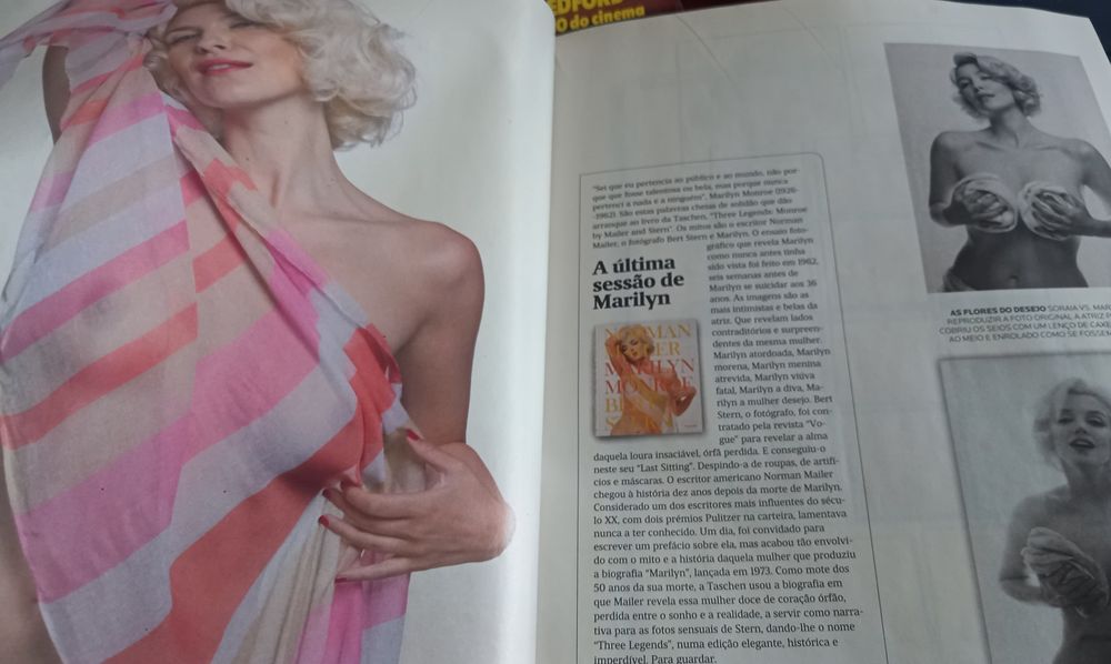 Soraia Chaves é Marilyn em capa de revista 2012 mais conteúdos