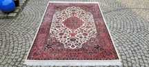 -70% floralny tebriz lśniący dywan perski r.tkany 170/260CM