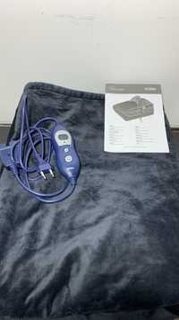 Двоколірна одномісна електрична ковдра-SOLAC-(электрическое одеяло)