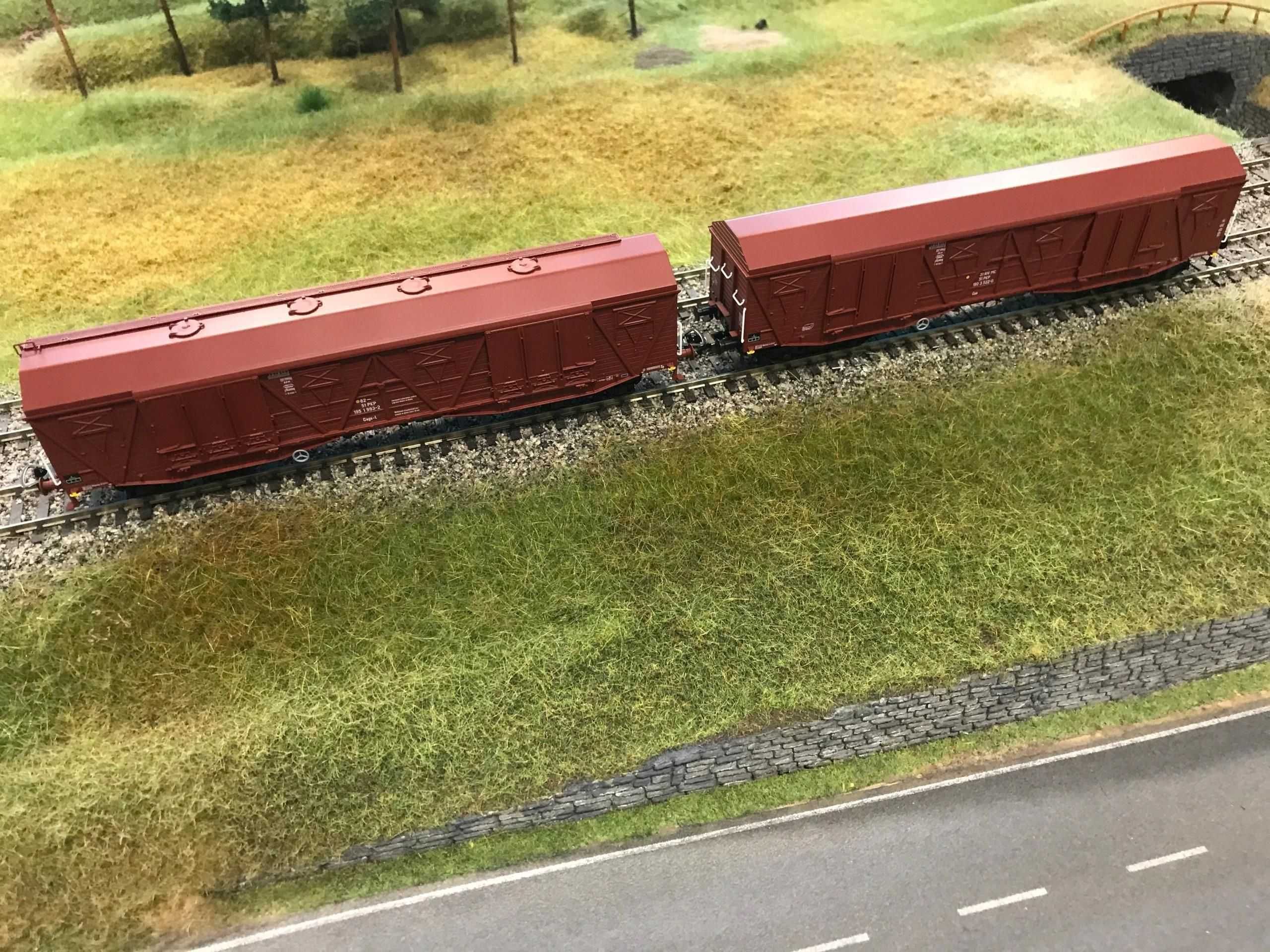 Piko 58232 - Zestaw 2 wagonów 401Ka Gags-t + Gas PKP, ep. V h0, 1:87