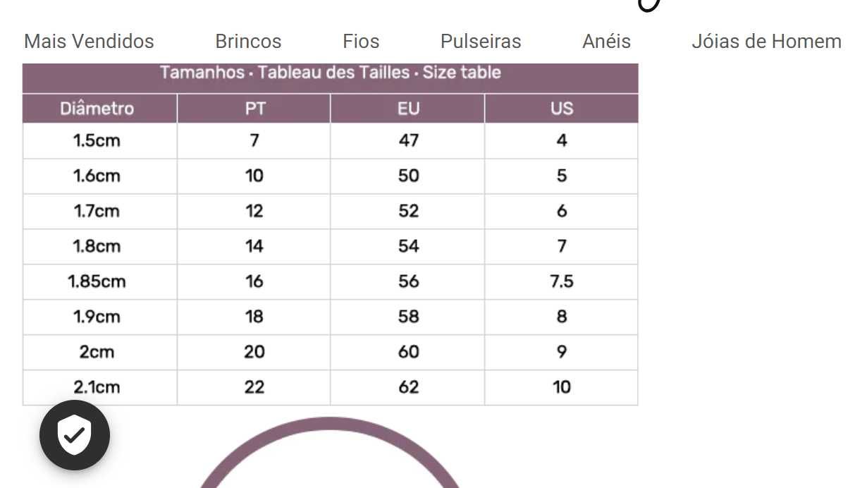 Anel quadrado em prata