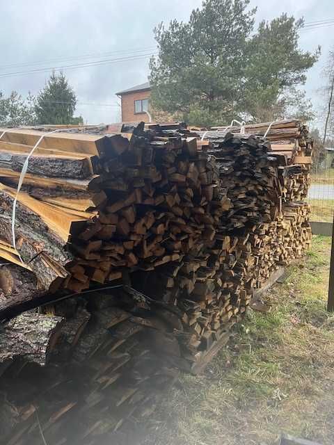 drewno opałowe, zrzyny sosna, brzoza, dąb od 100,00