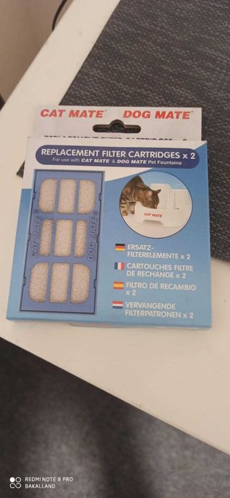 Filtr zapasowy do miski z fontanną CatMate/DogMate 2 szt.
