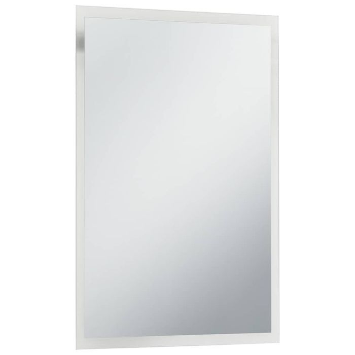 Vidaxl Ścienne Lustro Łazienkowe Z Led, 60 X 80 Cm