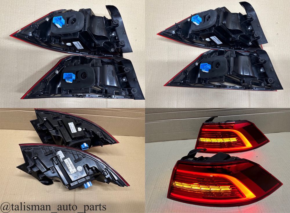 VW Passat b8 sedan led фонарь задня оптика фара стоп ліхтар