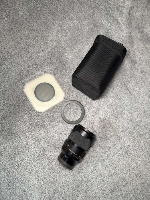 Sigma 35mm f/1.4 DG DN Art E Mount + Filtr CPL + Ring
