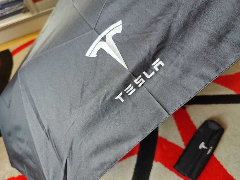 Продам зонтик Tesla logo полный автомат