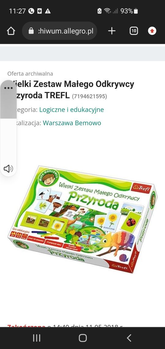 Trefl Wielki zestaw małego odkrywcy