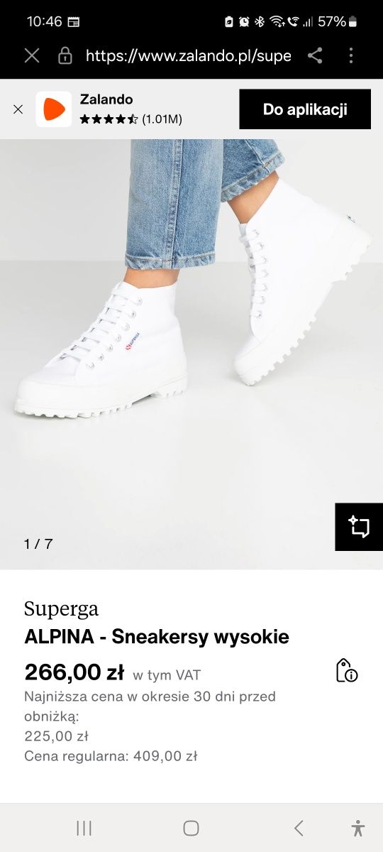 Buty Superga Alpina ,35