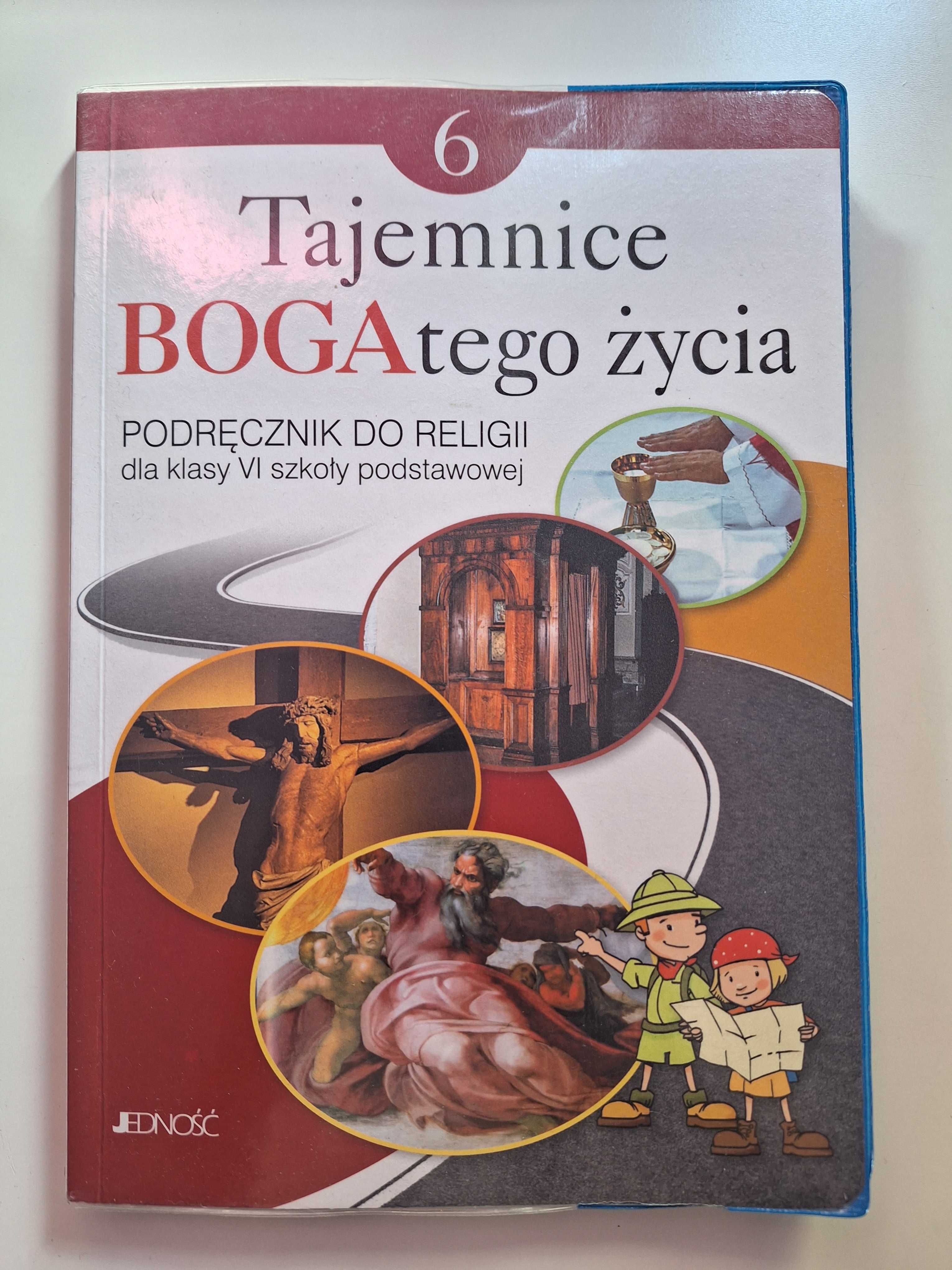 Książka do religii "Tajemnice Boga tego życia" klasa 6