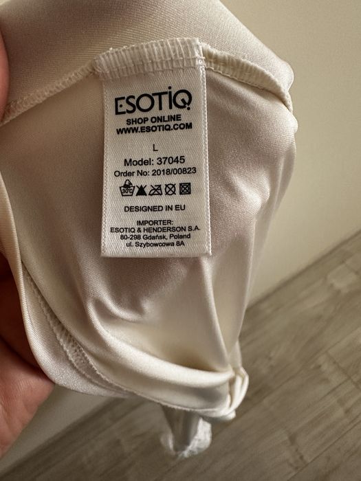 Koszulka nocna piżama Esotiq r.38/40 ecru