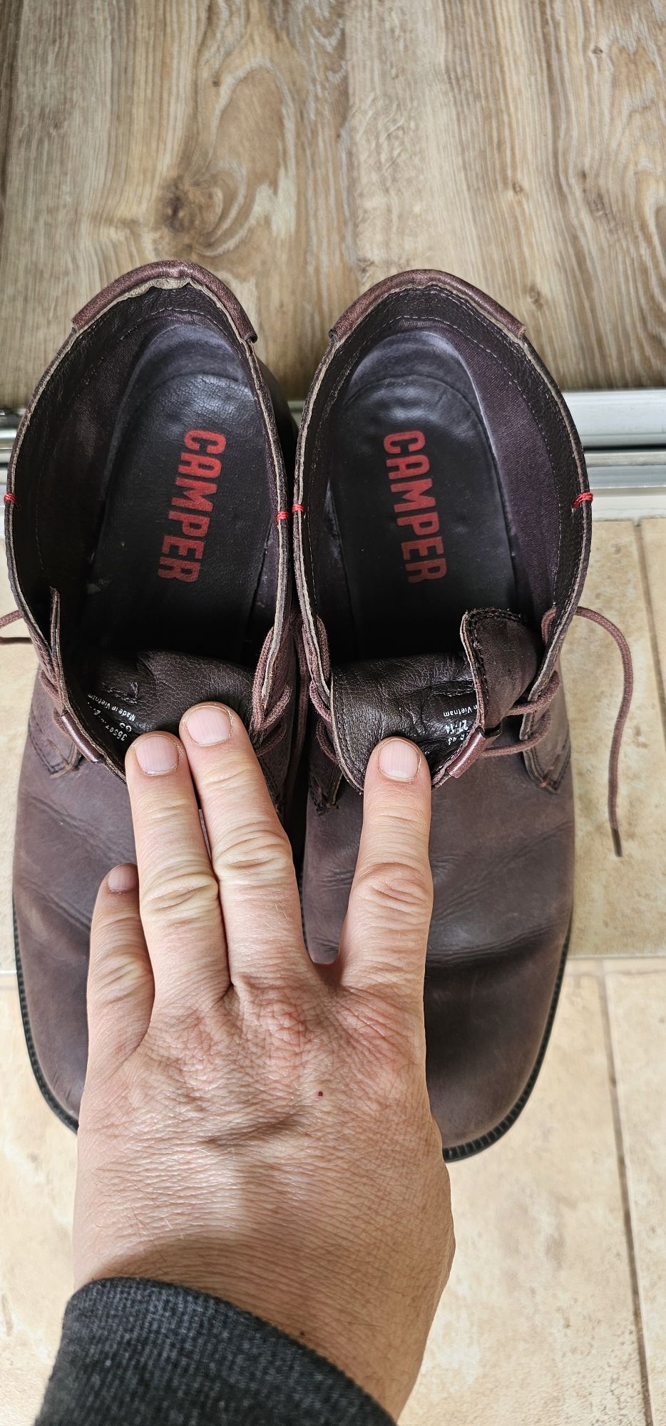 CAMPER męskie skórzane buty rozmiar 43 wkładka 28,5cm