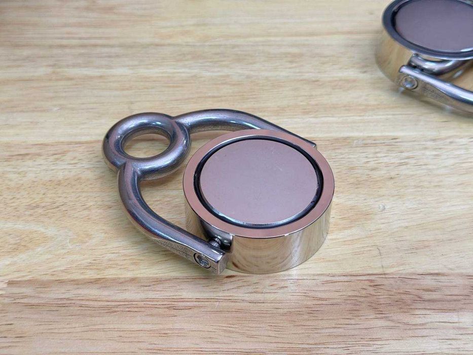 Магніт Пошуковий 60-4 200 кг з Нержавіючим покриттям і ручкою Неодим