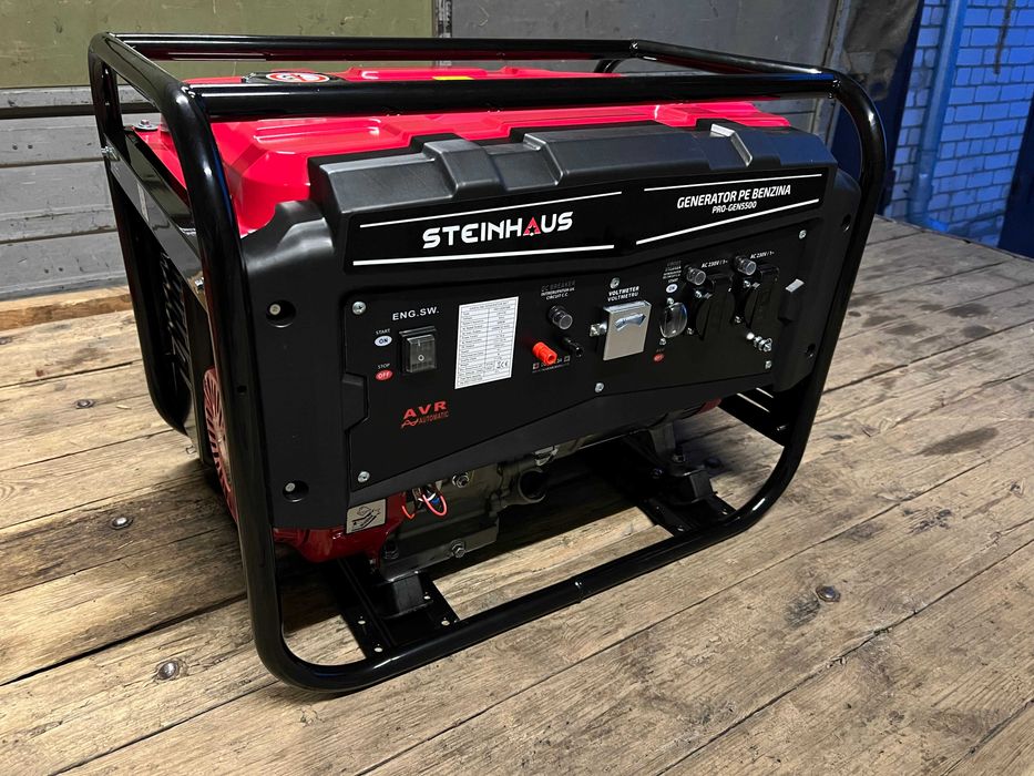 Бензиновый генератор 5.5 кВт. Медная обмотка. Днепр